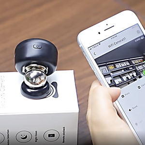 C8T Mini kablosuz 1080p HD güvenlik kamerası Wifi CCTV hareket algılama USB gözetim CMOS sensörü ile H.264 Video sıkıştırma - Product Image 3