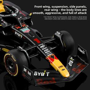 نموذج سيارة سباق F1 RB19 من السبائك المصبوبة، لعبة سيارة للأطفال، هدية عالية الجودة بنسبة 1:43 - Product Image 2
