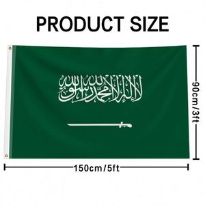 Best Price 3x5 International <b>Flags</b> Customizable Logo Cloth Pennant Aluminum Flagpole Including Saudi Arabia-Promotion Offered - Product Image 5