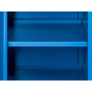 Fami WORK2006 établi réglable, 200cm, bleu, avec plateau en bois, meuble et 4 tiroirs - Product Image 5