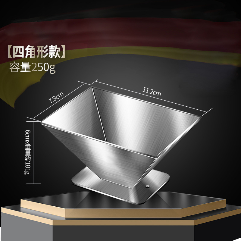 Moule Zongzi en acier inoxydable 304 [forme à quatre coins]