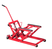 Vente en gros de cric de levage hydraulique pour motocyclettes et VTT de 1 500lb Conception à ciseaux à faible quantité minimale de commande avec certificat CE
