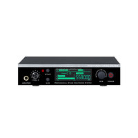 Système de Monitoring Professionnel pour Scène, Monitoring Intra-Auriculaire, Monitoring Casque, 1 Canal, Adapté pour Prestations DJ sur Scène