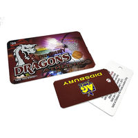 Benutzer definierte nicht standard mäßige Größen karten VIP-Druck Kunststoff Schwarz PVC-Karten Matte Spot UV-Kunststoff-PVC-Karte ohne Chip