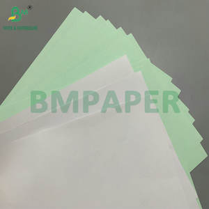 Papier <span class=keywords><strong>autocopiant</strong></span> NCR vert et blanc 48 g/m² 56 g/m² pour formulaires d'enregistrement - Product Image 3