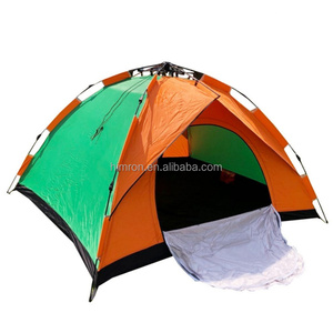 Tente de camping pour 3-4 personnes, abri familial pour la randonnée en plein air, installation instantanée, tente automatique pop-up portable, entièrement automatique - Product Image 3
