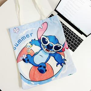 Tas Jahit W-267 Kapasitas Besar, Tas Sekolah, Tas Belanja, Tas Tote Kartun, Tas Tote Pelajar, Tas Selempang - Product Image 5