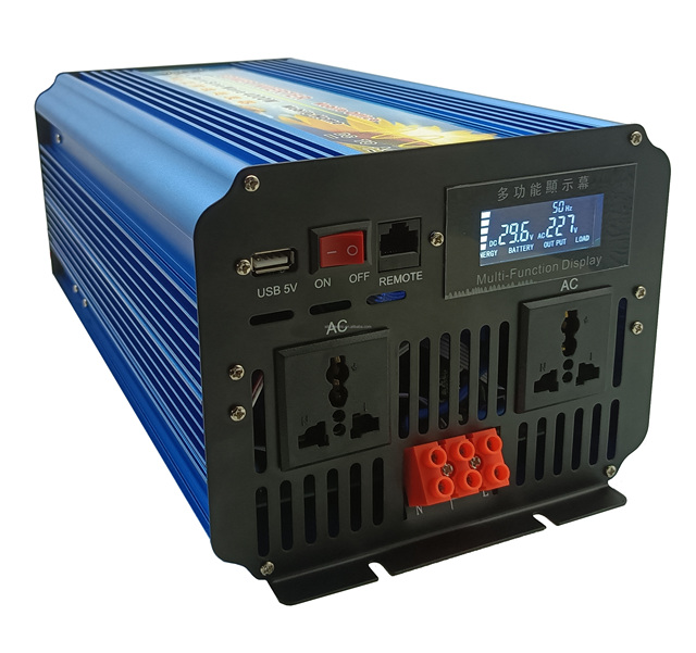 5000W DC 72V to AC 220V 230V 240V 50HZ Pure Sine Wave Voltage Converter Peak Power 10KW Inverter for 72V Car Battery