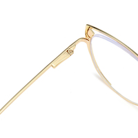 Gafas de Sol Unisex ZC9715 al por Mayor de Zhicheng, Diseño Rectangular de Alta Calidad, Montura Metálica Ligera, Anti-Luz Azul, con Logotipo Personalizado