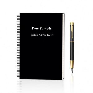 Stock Colorful Business Customized Bank Promotional Office Personalized PU Leather Notebook Hot Sell <b>Journal</b> Notebook A5 - Product Image 1