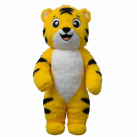 Kinqee disfraz de Mascota de gato Tigre inflable de Anime de lujo personalizado para promoción ceremonia actividades carnaval mascota de tigre personalizado