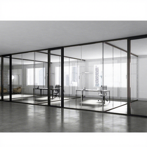 APRO 2024 Ultimo Design di Pareti Divisorie Verticali per Ufficio, Sistema Personalizzato di Pareti in Vetro per Ufficio - Product Image 1