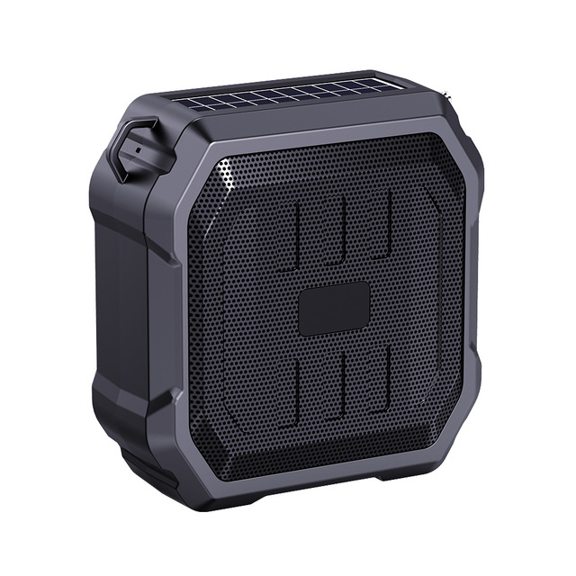 Outdoor Riding Bluetooth Speaker Solar Flashlight With Bracket Mulltofunctional Bicycle Mini Speaker
