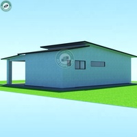 54sqm 1 Chambre Des Plans D'étage Non-structurels Unique-famille Kits À La Maison avec Des Prix Maison de Retraite à Londres