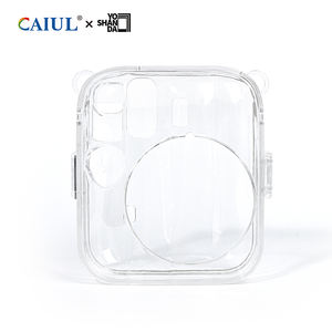 Nouvelle coque de protection transparente en PC rigide pour <span class=keywords><strong>Instax</strong></span> Mini 13 (2026) sans sangle – Étui écologique pour appareil photo instantané - Product Image 6