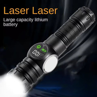 Lampes de poche LED haute puissance USB Rechargeable torche tactique magnétique avec lumière latérale COB Camping pêche Zoom lanterne