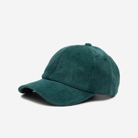 Gorra de Béisbol de Pana Ajustable de Talla Única al por Mayor con Logotipo Personalizado - Estilo Papá