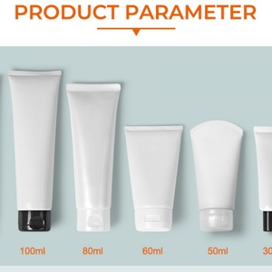 Travel Cleansing <b>Tube</b> <b>Plastic</b> Small Capacity 5ml 10ml 30ml 50ml Cosmetics Screen Printing <b>Tubes</b> White Black Matte Adjustable - Product Image 2