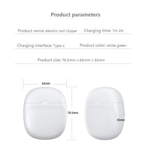 ที่ตัดเล็บไฟฟ้าแบบชาร์จไฟได้ไฟ LED อัตโนมัติพร้อมที่ขัดเล็บ - Product Image 5