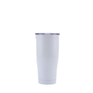 Vaso Térmico Curvo de 20oz, 30oz, 40oz, de Acero Inoxidable, Doble Pared, Aislado al Vacío, con Tapa Desmontable - Product Image 1