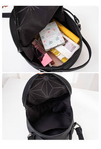 <span class=keywords><strong>Sac</strong></span> tendance pour femmes, <span class=keywords><strong>sac</strong></span> à bandoulière simple, petit <span class=keywords><strong>sac</strong></span> rond de style Miyake Niche populaire confortable et pratique - Product Image 5