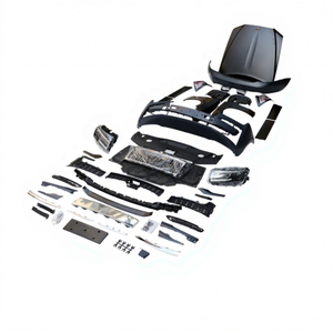 Kit carrosserie PP+fer 4ème génération (ancien modèle vers nouveau modèle) pour Rolls Royce Ghost 2010-2019 : Ensemble pare-chocs avant, jupes latérales, garde-boue, capot moteur - Product Image 1