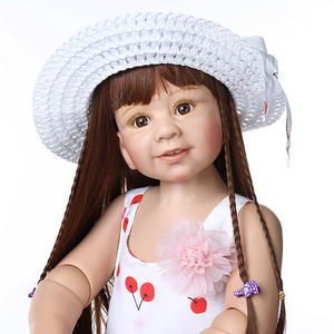 NPK-Muñeca grande de cuerpo completo para niños, juguete de bebé de 87CM, cuerpo completo articulado, <span class=keywords><strong>Reborn</strong></span> - Product Image 4