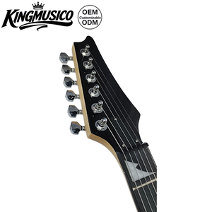 Guitare électrique à cornes pointues de style scène |   6 cordes |   Look moderne et performant |   Fournisseur chinois d'OEM/ODM personnalisé à bas prix - Product Image 4