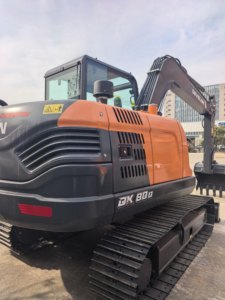 รถขุดตีนตะขาบ Dx80d ขนาดเล็กแบรนด์ชั้นนำของเกาหลี - Product Image 4