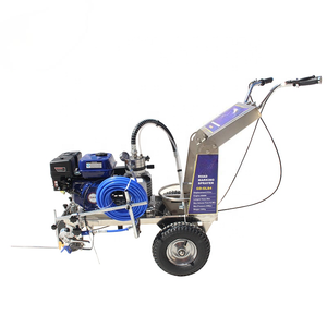 Machine de marquage routier à moteur essence, pulvérisateur de peinture sans air manuel de qualité DIY pour usage industriel - Product Image 2