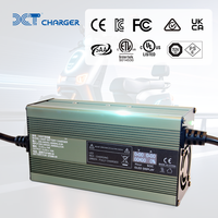 Usine en gros XIETONG OEM ODM 48V 60V 72V 10A 5A Adaptateur de chargeur rapide Chargeur à deux roues avec affichage