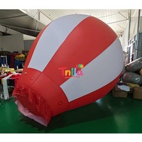 Ballon lumineux gonflable géant pour l'extérieur avec logo publicitaire personnalisé