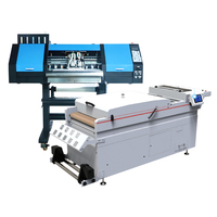 Imprimante numérique DTF à quatre têtes doubles 22m ^ 2/h 24 pouces A2 60cm Machine à secouer la poudre Imprimante DTF numérique 60cm