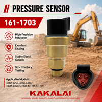 Capteur de pression 161-1703 pour excavatrice Caterpillar CAT 325C 330C 324D 325D 330D, interrupteur de pression d'huile moteur C7 C9, 3 broches