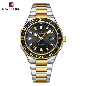 Reloj de Cuarzo de Acero Inoxidable para Hombre <span class=keywords><strong>NAVIFORCE</strong></span> 9249 de Lujo de Fábrica con Movimiento Japonés <span class=keywords><strong>Seiko</strong></span> Resistente al Agua Regalo Casual para Hombre - Product Image 6