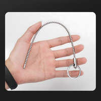Boule de dilatation urétrale en acier inoxydable de 24,5 cm, boule de stimulation pénienne, plug étanche, jouet sexuel masculin