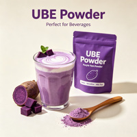 Poudre d'Ube Violette Vibrante pour Latte et Pâtisserie, Superaliment 100% Naturel, Poudre d'Igname Violette, Faible MOQ, Marque Privée