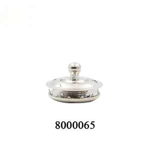 Nouveaux boutons en toile de 10 mm en cuivre chromé noir et nickel-chrome pour yachts, bateaux, voitures, guitares - Fabriqués en acier inoxydable - Product Image 4