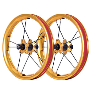 制造商热销 12 英寸 V 型刹车直拉轴承滑动 <span class=keywords><strong>BMX</strong></span> 儿童平衡车轮组 - Product Image 4