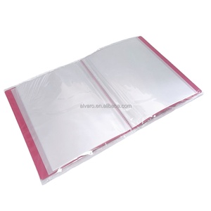 Văn phòng trường kinh doanh giấy tờ lưu trữ nhựa không thấm nước bền A4 kích thước 60 rõ ràng Túi trình bày hiển thị tập tin cuốn sách - Product Image 4