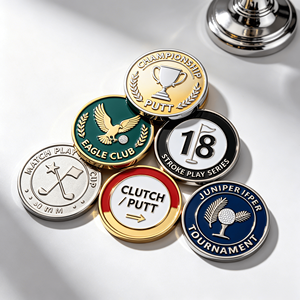 Ensemble d'accessoires personnalisés pour clubs de <span class=keywords><strong>golf</strong></span> : porte-monnaie, clip pour casquette, jeton de poker, aimant métallique personnalisé, marqueur de balle de <span class=keywords><strong>golf</strong></span> magnétique vierge - Product Image 6