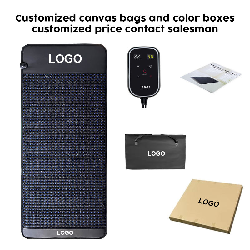 ORANGLES OEM/ODM PEMF Crystal Therapy Mat | 1-30Hz Adjustable Frequency with Korean Amethyst & Bio Rainbow Infrared Heating – Full Body Wellness Mat for Pain Relief & Relaxation (Qatar) - high resolution display - exposing craftsmanship - Image 2 of 6 | built for everyone | OEM/ODM PEMF Crystal Therapy Mat | 1-30Hz Adjustable Frequency with Korean Amethyst & Bio Rainbow Infrared Heating – Full Body Wellness Mat for Pain Relief & Relaxation (Qatar) for sale Georgia | Free Shipping ORANGLES