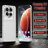 Tecno Camon 30 Premier Android 14.0 7,38 pouces 24 Go + 2 To 8800 mAh 108 MP CDMA/GSM/LTE Smartphone 5G espagnol