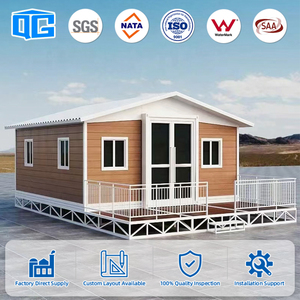 Casa Contenedor Expandible <span class=keywords><strong>de</strong></span> 40 Pies con Certificación WaterMark, Estándar AU <span class=keywords><strong>de</strong></span> 20 Pies, Tipo Granny Flat, 2, 3 o 4 Dormitorios, Lista para Habitar, Casa Móvil - Product Image 1