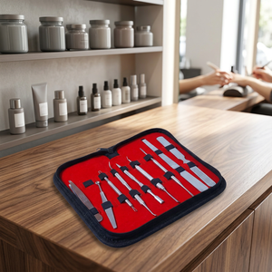 Kit d'outils de soin des ongles de luxe ASAP, 10 ensembles de kits de manucure en acier inoxydable, comprenant des coupe-ongles 10 en 1 et des instruments de podologie - Product Image 3