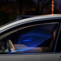 Lampe de plafond intérieure de voiture 12V 13.2W, effet ciel étoilé, éclairage d'ambiance, boîtier PC PET, adaptable à tous les véhicules, éclairage décoratif pour habitacle automobile