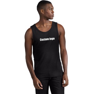 Summer High Quality O-Neck Mens <strong>Vest</strong> Wholesale Running Singlet Mens <strong>Black</strong> Sports Tank <strong>Top</strong> - Product Image 1