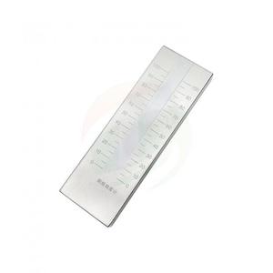 Medidor <span class=keywords><strong>de</strong></span> Finura <span class=keywords><strong>de</strong></span> Acero Inoxidable con Ranuras <span class=keywords><strong>de</strong></span> Cuña <span class=keywords><strong>de</strong></span> Doble Mecanizado TOB - Product Image 3