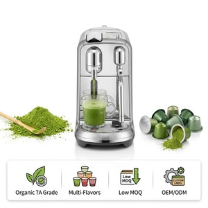 Capsules de Matcha Pur Cérémonial Goma Bio Grade 7A – Poudre de Thé Instantanée pour Cafetière, Boisson Minceur, Marque Privée - Product Image 1