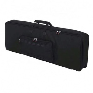 Housse de transport rembourrée portable pour clavier musical, fabriquée par une usine BSCI, compatible avec les claviers à 61, 76 et 88 touches, en tissu Oxford 600D. - Product Image 6